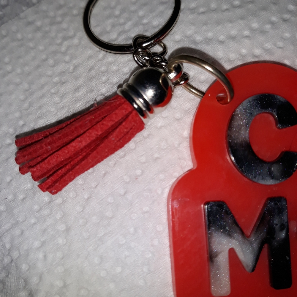 CAT Mom Keychain - Picture 3 of 5